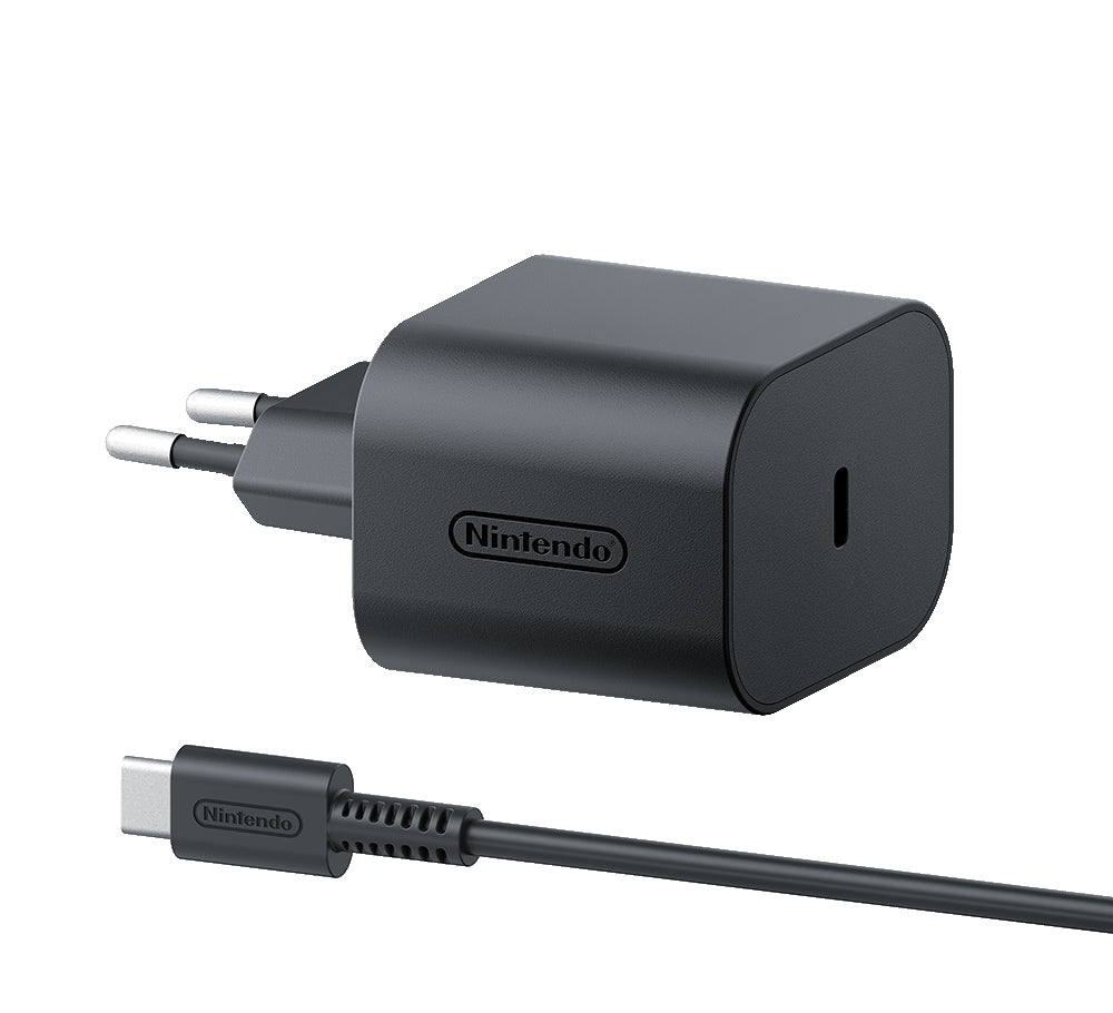 Nintendo 10015096 mobilladdare Bärbar spelkonsol Svart AC inomhus