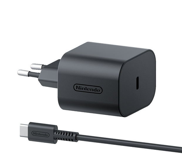 Nintendo 10015096 mobilladdare Bärbar spelkonsol Svart AC inomhus