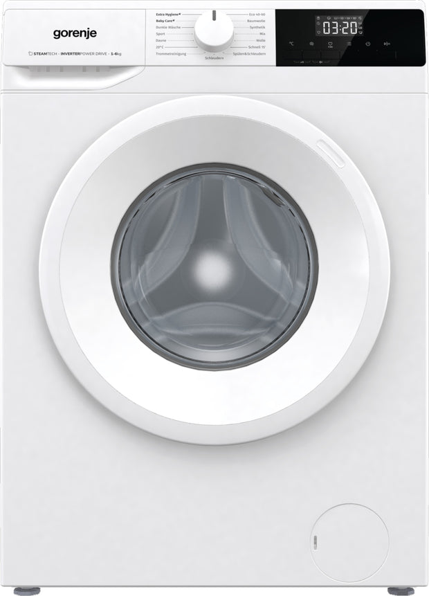 Gorenje WNHPI62SCPS/DE tvättmaskin Frontmatad 6 kg 1200 RPM Vit