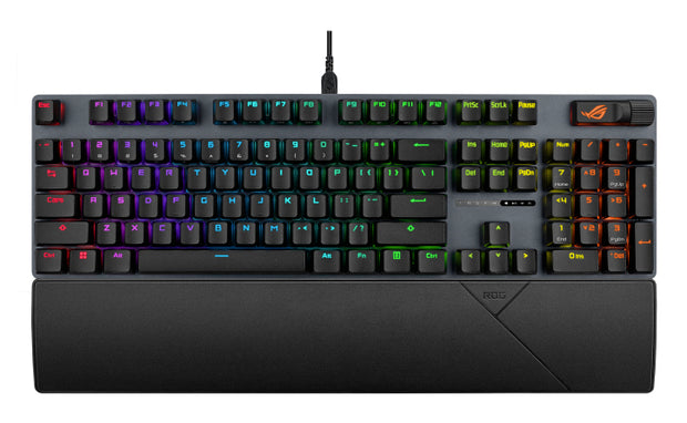 ASUS ROG Strix Scope II X tangentbord Spela USB schweizisk Svart