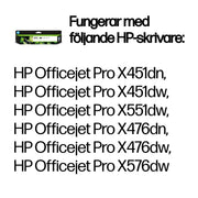 HP 970XL original bläckpatron med hög kapacitet
