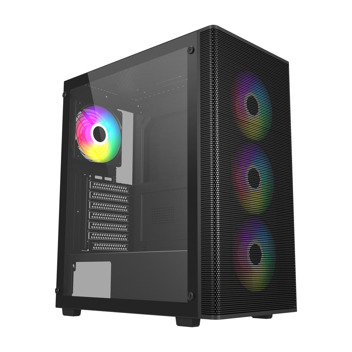 FSP M220-BA Midi Tower Svart