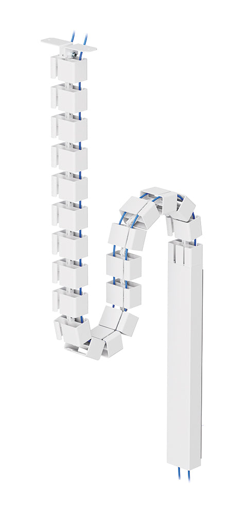 Neomounts ADS06-133WH kabelsamlare Bord Kabelguide Vit