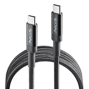 NGS KNOT 65W-2 USB-kablar USB 2.0 2 m USB C 0,48 Gbit/s Svart