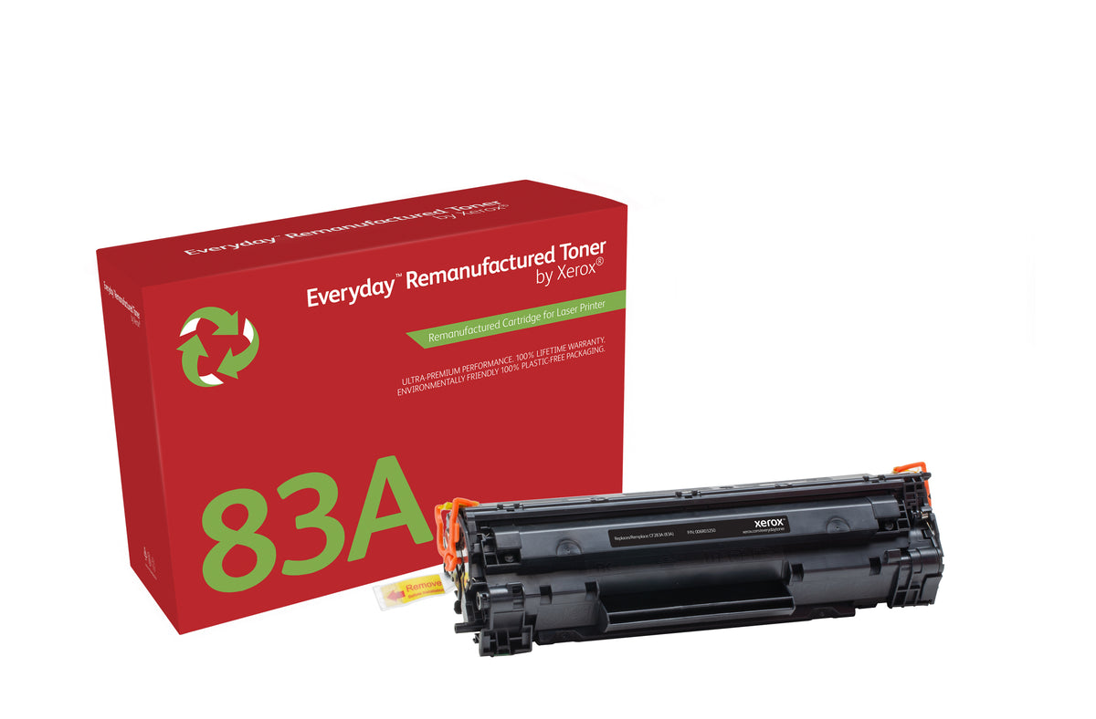 Everyday Mono Remanufactured Toner by Xerox compatible with HP 83A (CF283A)
