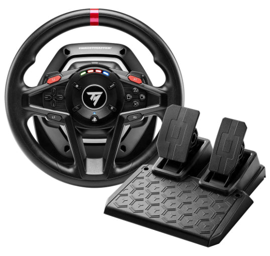 Thrustmaster T128-P Simtask Pack Svart USB Ratt + Pedaler Analog / Digital PC