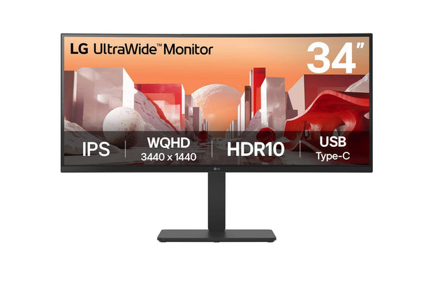 LG 34BA75QE-B skärm