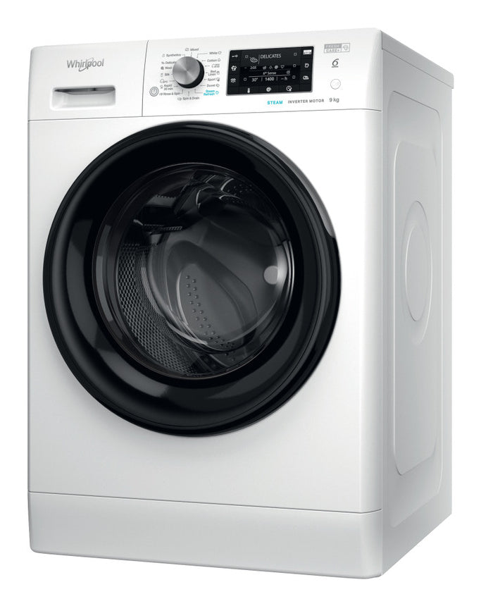 Whirlpool FFD 9489 BV EE tvättmaskin Frontmatad 9 kg 1351 RPM Vit
