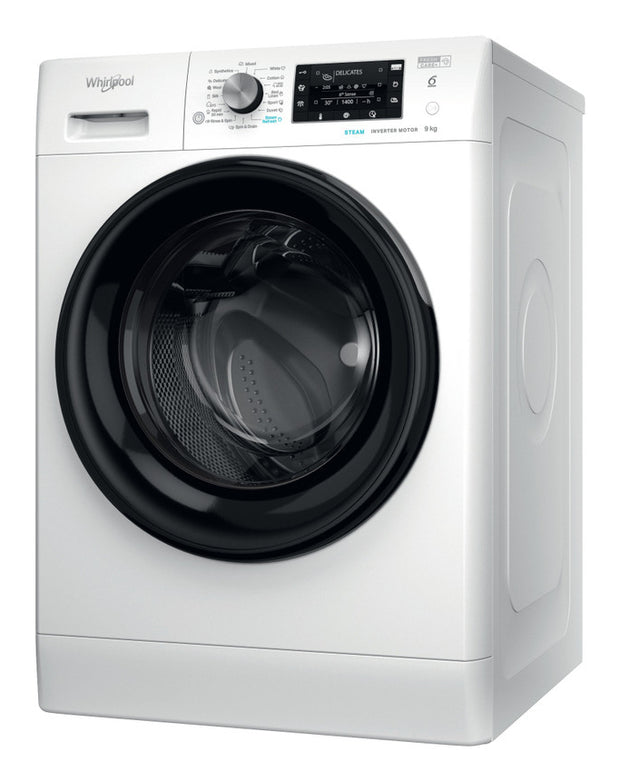 Whirlpool FFD 9489 BV EE tvättmaskin Frontmatad 9 kg 1351 RPM Vit