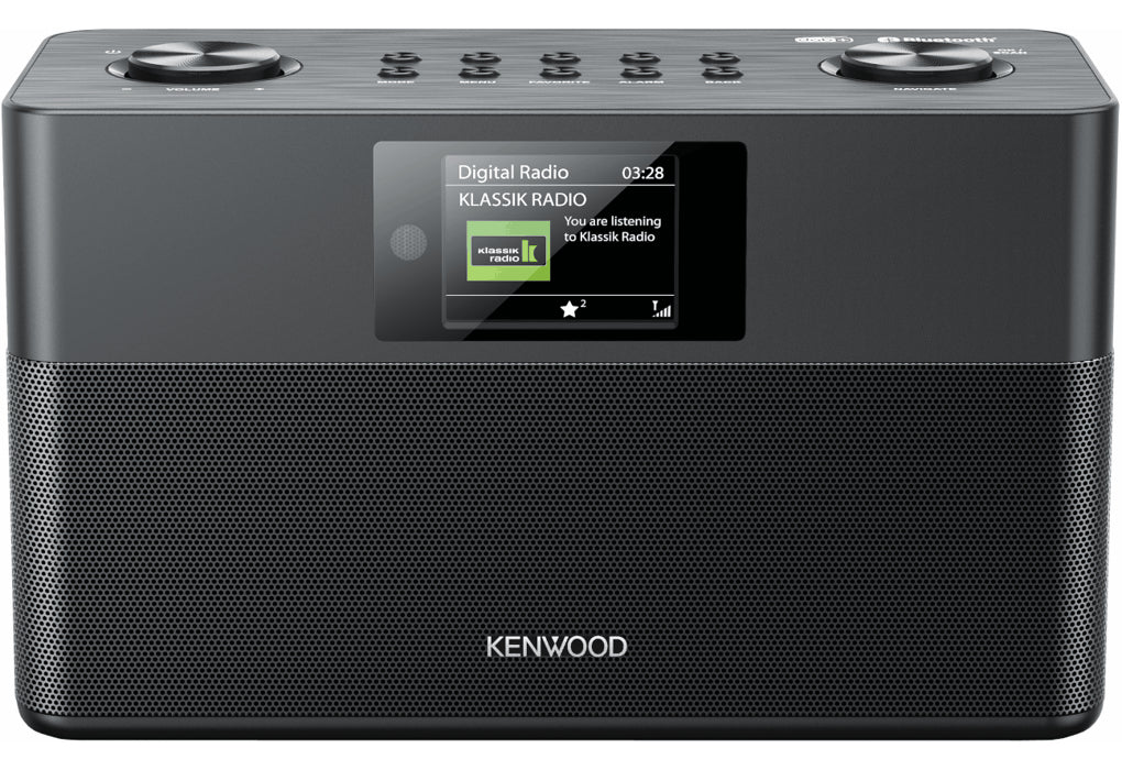 Kenwood CR-ST80DAB-B radioapparater Personal Digital Svart