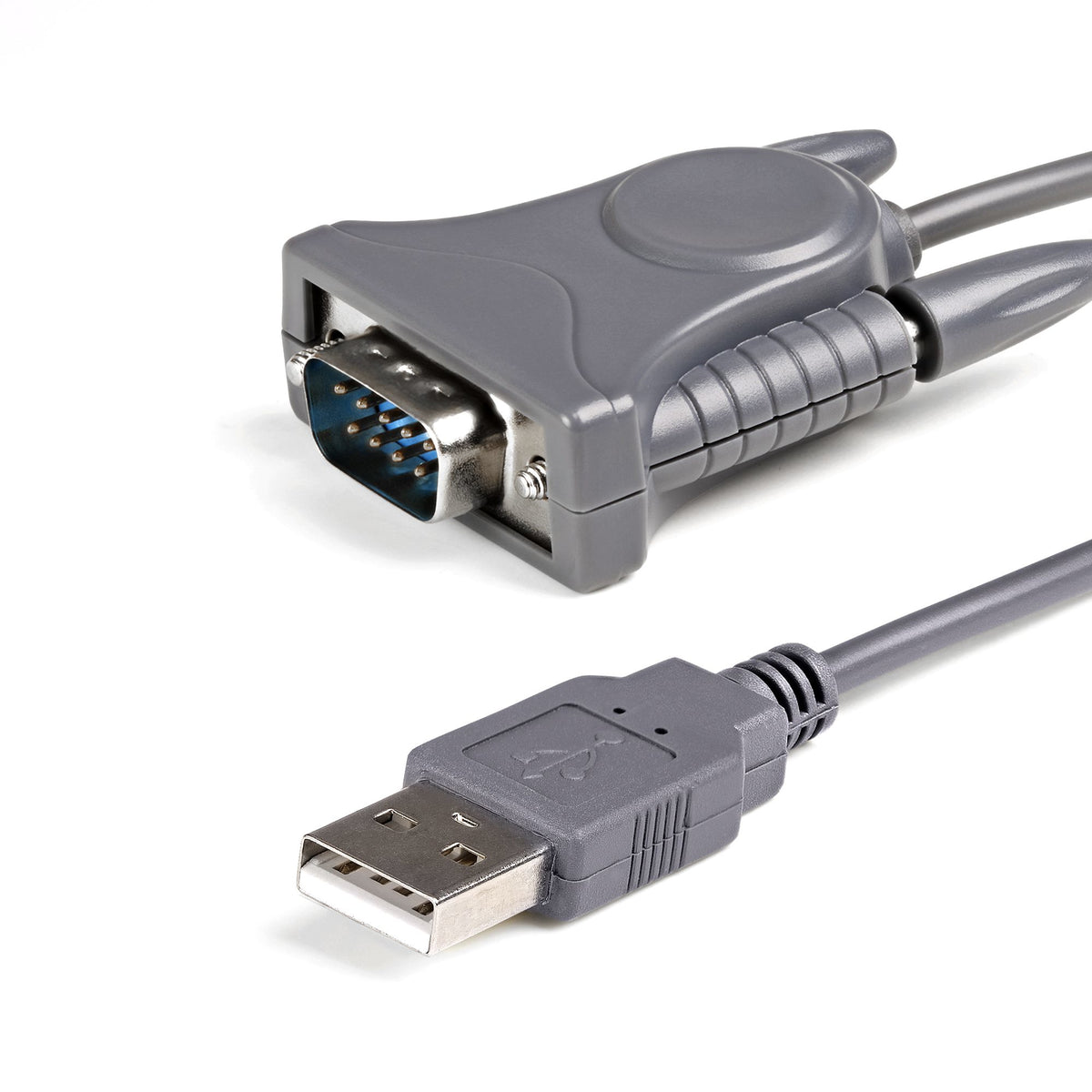 StarTech.com ICUSB232DB25 seriella kablar Grå 0,9 m USB Type-A DB-9