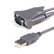 StarTech.com ICUSB232DB25 seriella kablar Grå 0,9 m USB Type-A DB-9