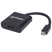 Manhattan 152570 videokabeladapter Mini DisplayPort HDMI Typ A (standard) Svart