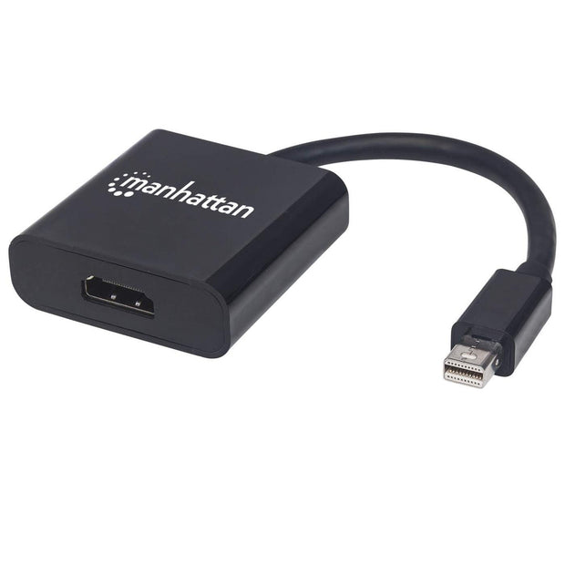 Manhattan 152570 videokabeladapter Mini DisplayPort HDMI Typ A (standard) Svart