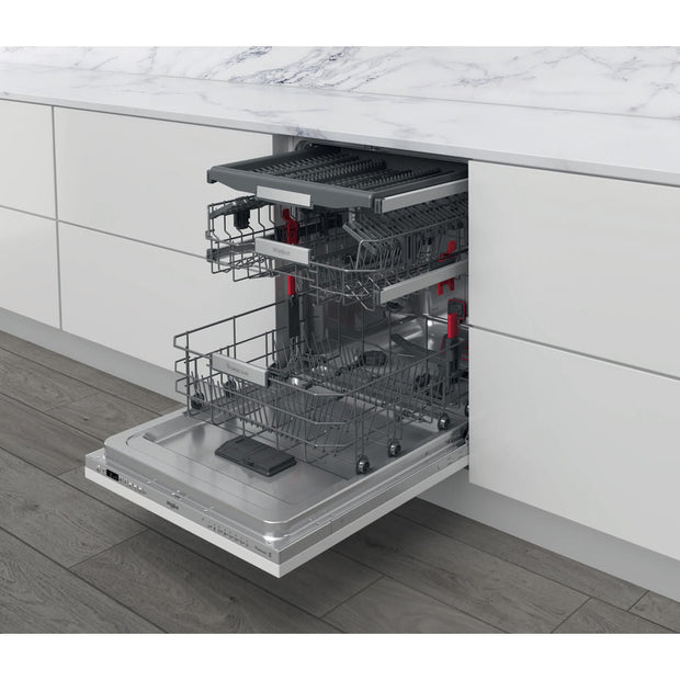 Whirlpool WIO 3T126 PFE Helt integrerad 14 kuvert