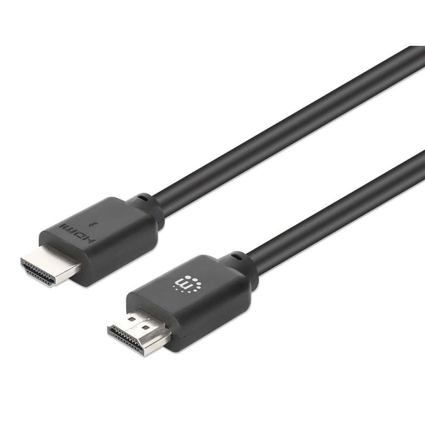 Manhattan 356640 HDMI-kabel 1,5 m HDMI Typ A (standard) Svart