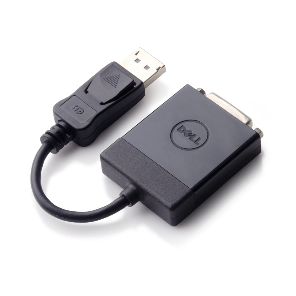 DELL 470-ABEO videokabeladapter DisplayPort DVI Svart