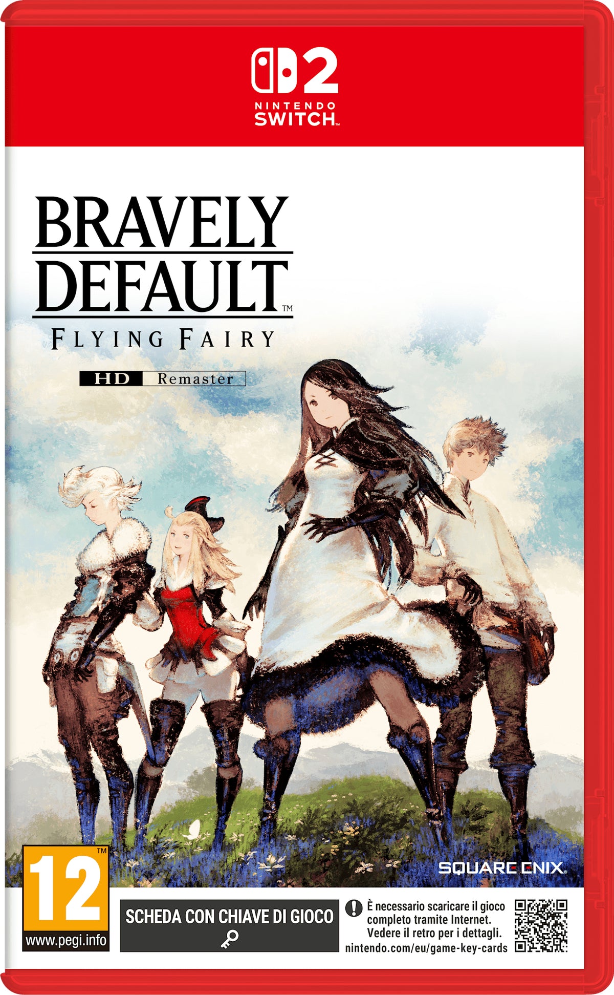 Nintendo Bravely default flying fairy hd remaster Remastrad Nintendo Switch 2