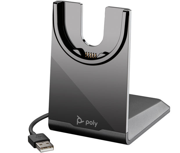 HP Poly Voyager USB-A-laddningsställ hörlurstillbehör