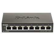 D-Link DGS-1100-08V2 hanterad L2 Gigabit Ethernet (10/100/1000) Svart