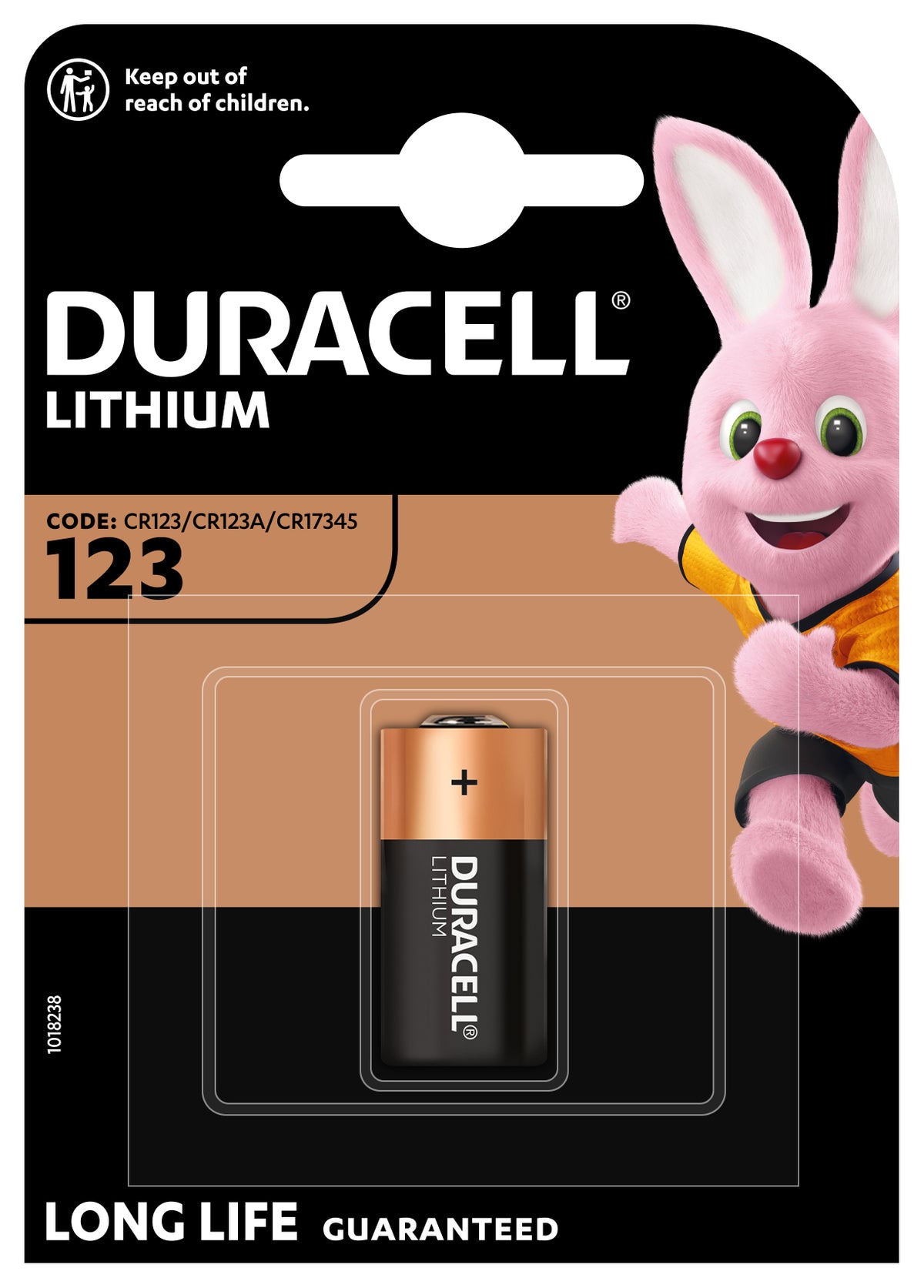 Duracell 123106 hushållsbatteri Engångsbatteri CR123A Litium