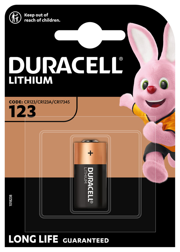 Duracell 123106 hushållsbatteri Engångsbatteri CR123A Litium