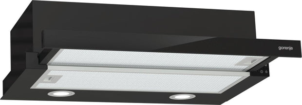 Gorenje TH62E4BG Halvinbyggd (utdragbar) Svart 450 m³/h