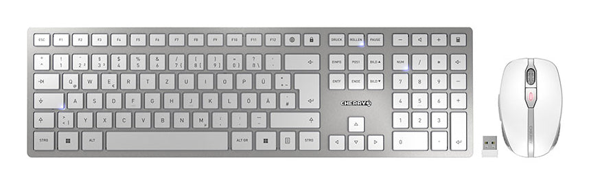 CHERRY DW 9100 SLIM tangentbord Mus inkluderad Universal Trådlös RF +