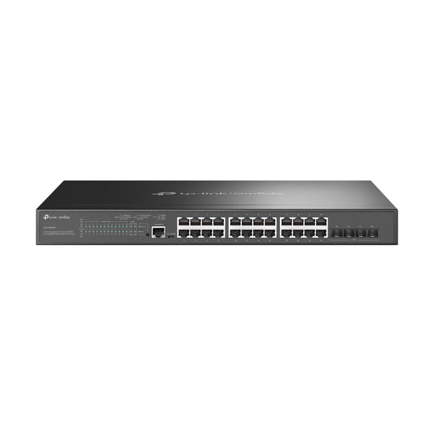 TP-Link Omada SG3428XMP nätverksswitchar hanterad L2+ Gigabit Ethernet (10/100/1000) Strömförsörjning via