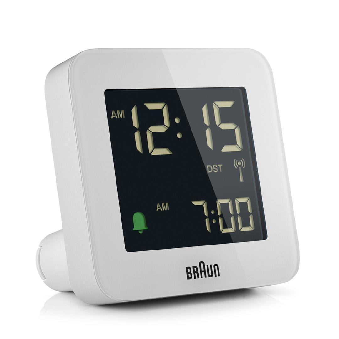 Braun BC09-DCF Digital väckarklocka Vit