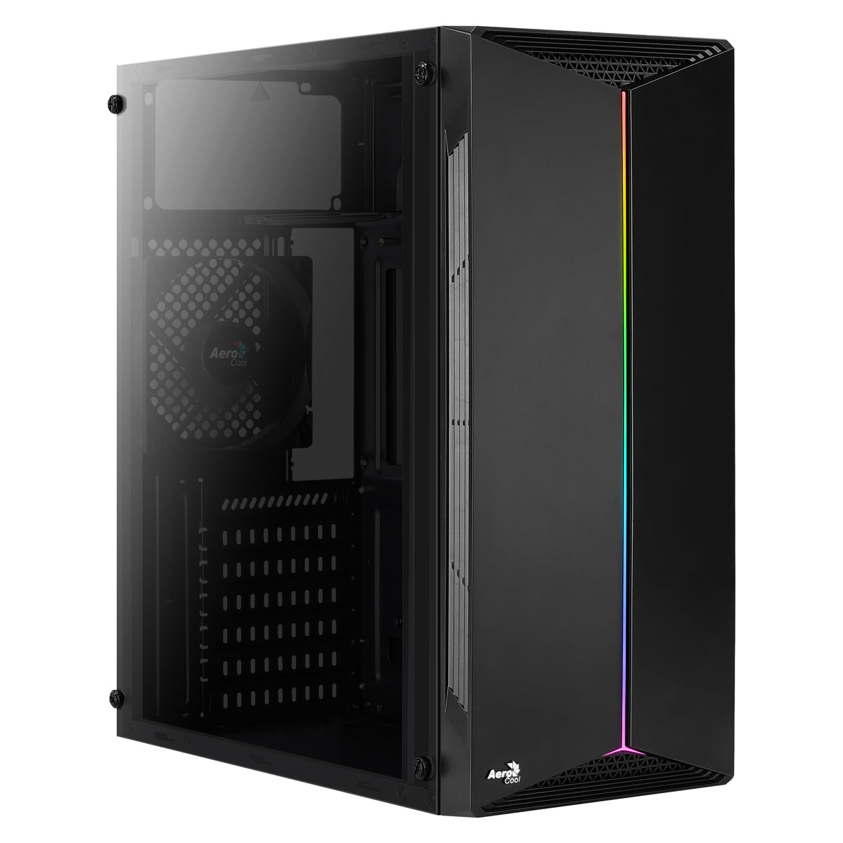 Aerocool Split Midi Tower Svart