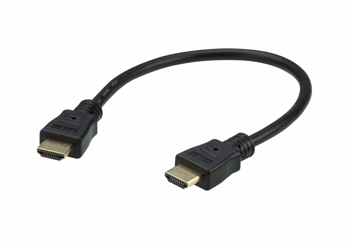 ATEN 0,3 m HDMI-höghastighetskabel med Ethernet