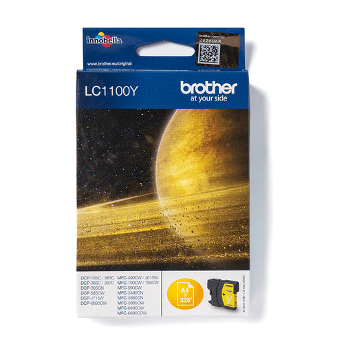 Brother LC1100Y bläckpatroner Original Gul