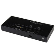StarTech.com 2x2 HDMI-matrisswitch med automatisk och prioriterad växling