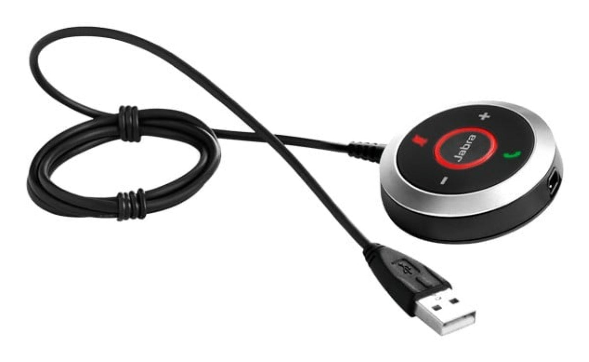 Jabra Evolve 40 Link fjärrkontroll Kabel Ljud Tryckknappar