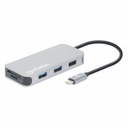Manhattan 130615 dockningsstationer för bärbara datorer Kabel USB 3.2 Gen 1 (3.1 Gen