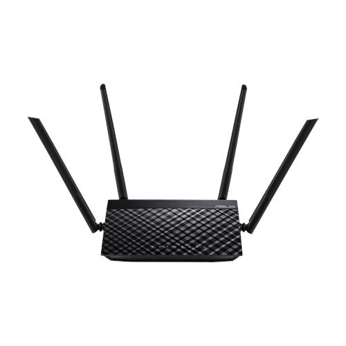 ASUS RT-AC1200 v.2 trådlös router Svart