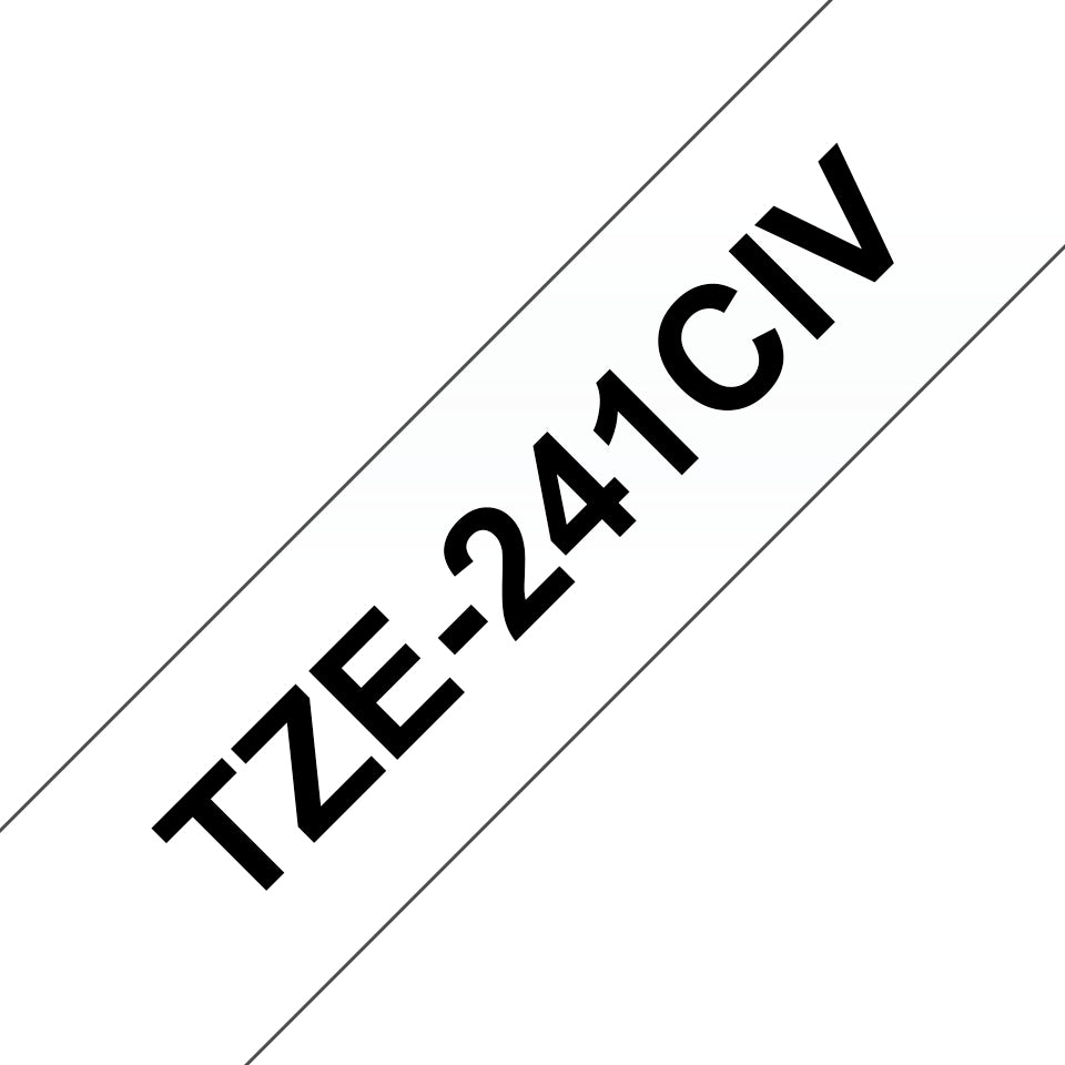 Brother TZE-241CIV etikett-tejp TZ