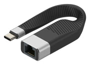 Techly ICOC USBC-RJ45 nätverkskablar Svart 0,144 m