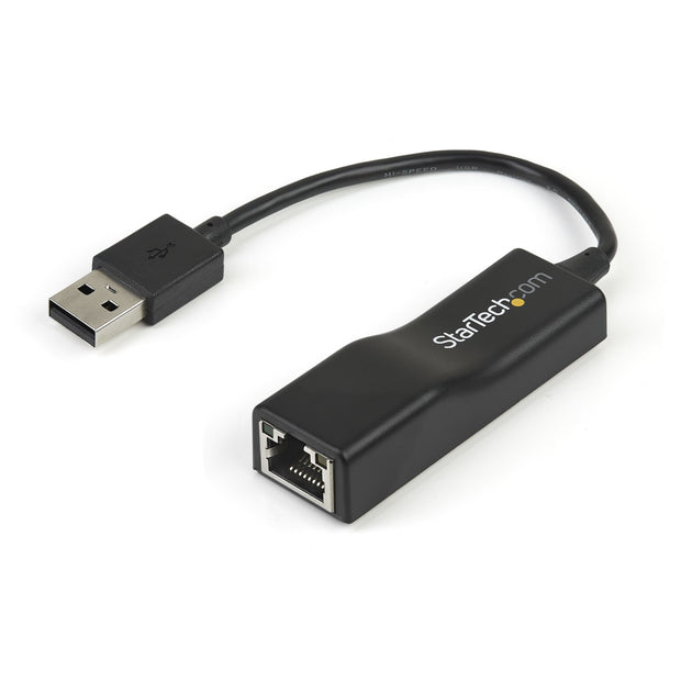 StarTech.com USB 2.0 till 10/100 Mbps Ethernet-nätverksadapterdongel - 1x100M