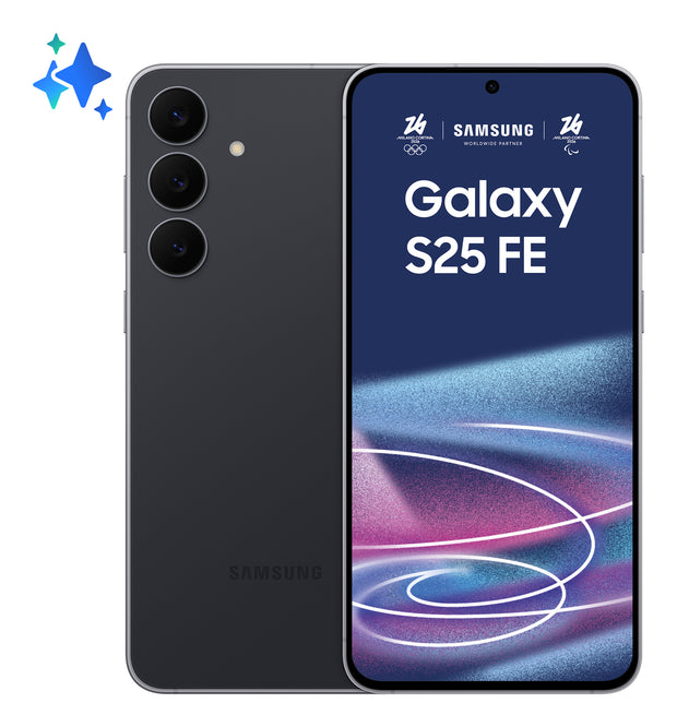 Samsung Galaxy S25 FE 5G - 256 GB - Svart