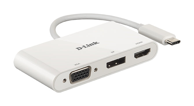 D-Link DUB-V310 dockningsstationer för bärbara datorer Kabel USB 3.2 Gen 1 (3.1 Gen