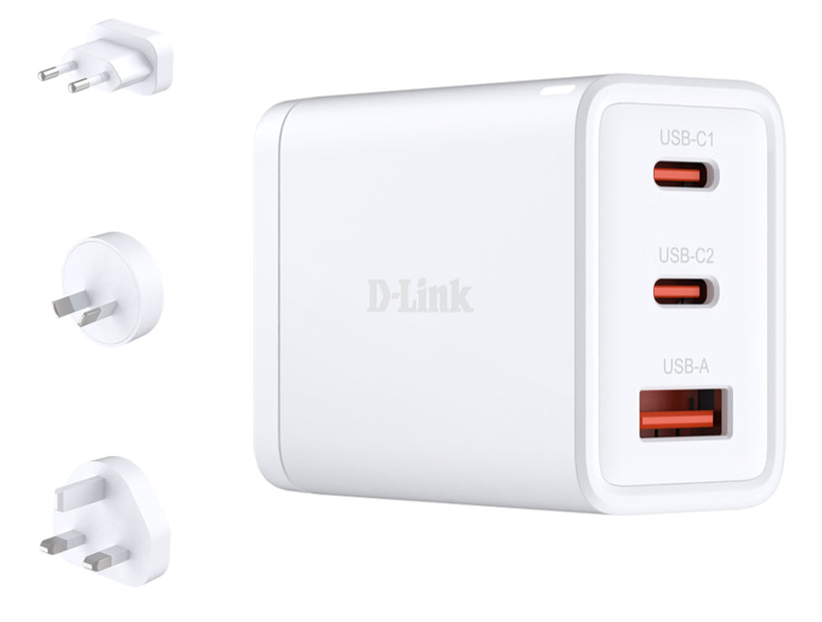 D-Link DCP-651 mobilladdare Universal Vit AC Snabb laddning inomhus