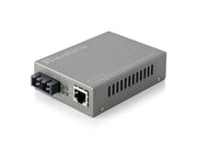 LevelOne FVS-3120 mediakonverterare för nätverk 100 Mbit/s Enkelläge Grå - 1x100M
