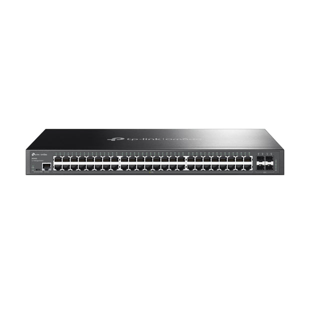 TP-Link Omada SG3452 nätverksswitchar hanterad L2+ Gigabit Ethernet (10/100/1000) 1U Svart