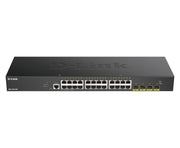 D-Link DGS-1250-28X hanterad L3 Gigabit Ethernet (10/100/1000) Svart