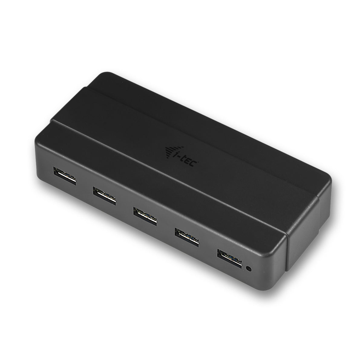 i-tec U3HUB742 gränssnittshubbar USB 3.2 Gen 1 (3.1 Gen 1) Type-B 5000 Mbit/s Svart