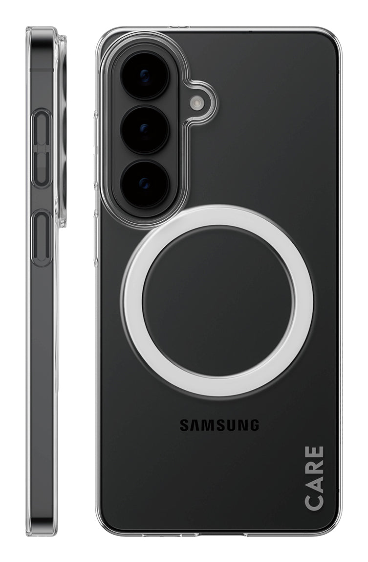 PanzerGlass CARE by SL1M Case Transparent w. Qi Samsung Galaxy S26