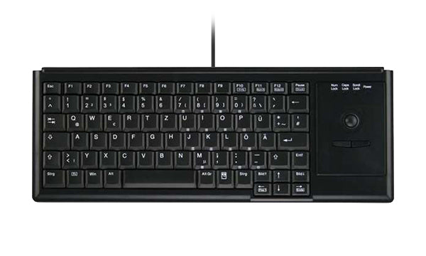 Contour Design Active Key AK-4400-TU tangentbord Industriell USB QWERTZ tyska Svart