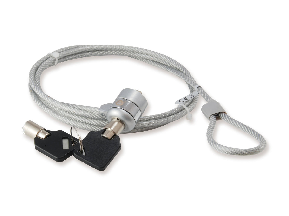 Conceptronic CNBSLOCK15 kabellås Silver 1,5 m